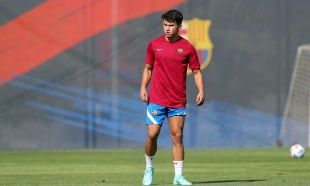El Colombiano que fue llamado por Xabi al primer equipo del Barcelona