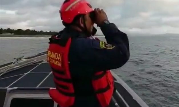 Intenso operativo de búsqueda del infante de Marina desaparecido en aguas del Chocó