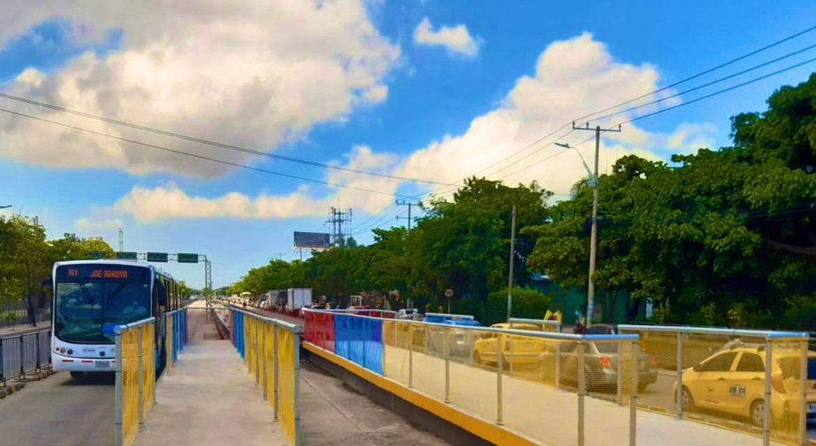 Transmetro habilitará plataforma frente al ‘Metro’ para partido entre Colombia y Bolivia