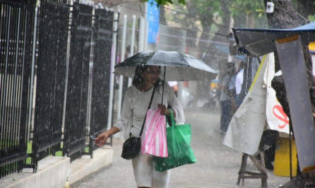 Distrito emite advertencia ante lluvias y fuertes vientos por depresión tropical