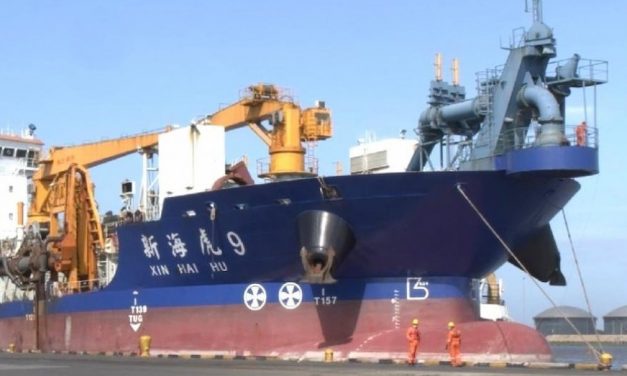 11 marinos de la draga china del Puerto de Barranquilla,  contagiados de coronavirus