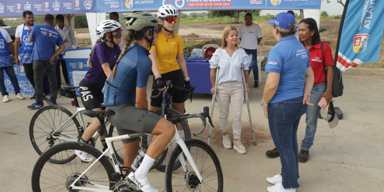 Sazón Atlántico le pone gusto a la ciclovía en la Circunvalar de La Prosperidad