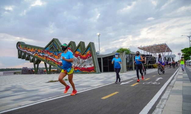 Deporte y esparcimiento las actividades preferidas en  el Gran Malecón