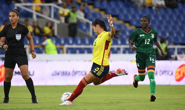 Colombia femenina de mayores cerró el año con victoria ante Zambia