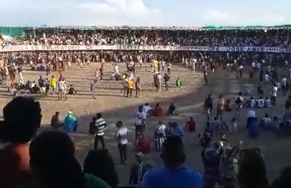 12 corneados en las corralejas de Ponedera