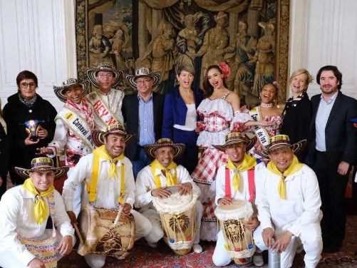Carnaval se tomó Palacio de Nariño