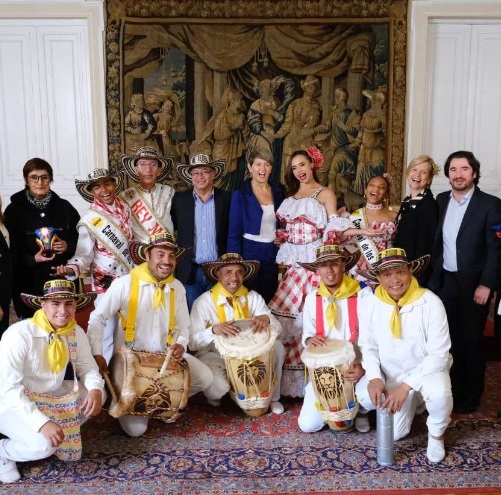 Carnaval se tomó Palacio de Nariño