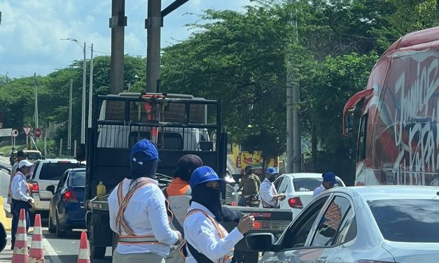 Se mantiene paso libre por el ‘Peaje de Los Papiros’