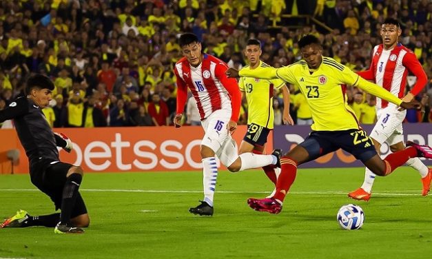 Colombia goleó a Paraguay y se encamina al Mundial Sub 20