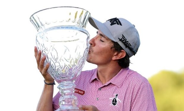 ¡Histórico! Nicolás Echeverría ganó torneo del PGA Tour y se metió en el top 50 del mundo