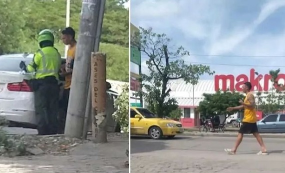 Un ‘Caballo’ pie: le inmovilizaron el carro a Ricardo Marquez