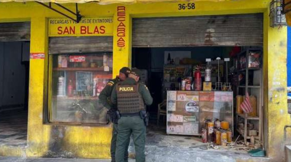 UN MENOR APREHENDIDO EN EL BARRIO SAN ROQUE TRAS PRENDERLE FUEGO A UN LOCAL COMERCIAL
