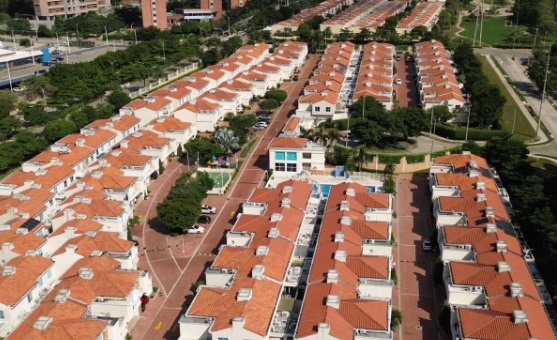 17 casas del Condominio Castellana Real con robo de energía en el norte de Barranquilla