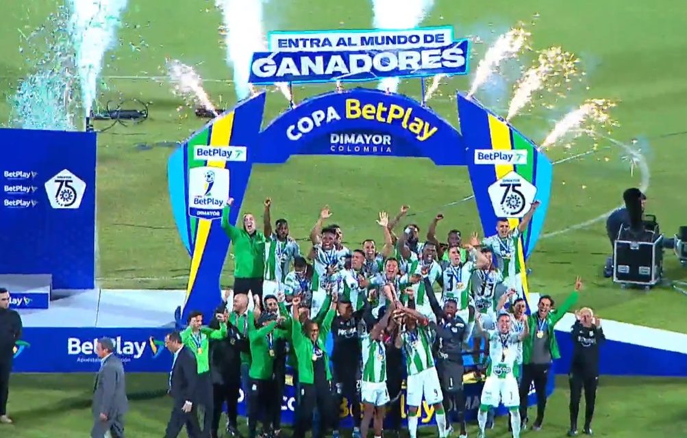 Nacional se corona campeón de la Copa Colombia, desde el punto penal
