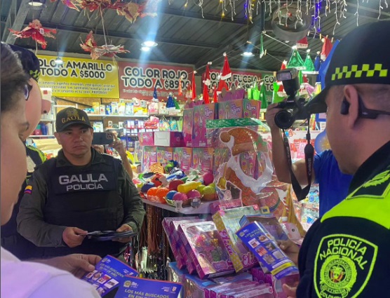 CONTROLES Y CAMPAÑAS CONTRA EL USO INADECUADO DE PÓLVORA, ADELANTA LA POLICÍA DE ATLÁNTICO