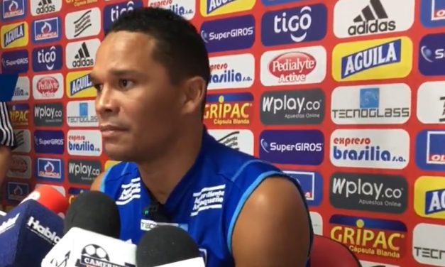 Las palabras del Pibe fueron alentadoras”: Carlos Bacca