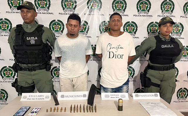 CAPTURADOS ALIAS ‘COCUAN’ Y ‘JORDAN’ EN EL BARRIO REBOLO Y OTRO INDIVIDUO EN EL MUNICIPIO DE MALAMBO