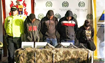 Capturan a presuntos integrantes de las Autodefensas Gaitanistas de Colombia