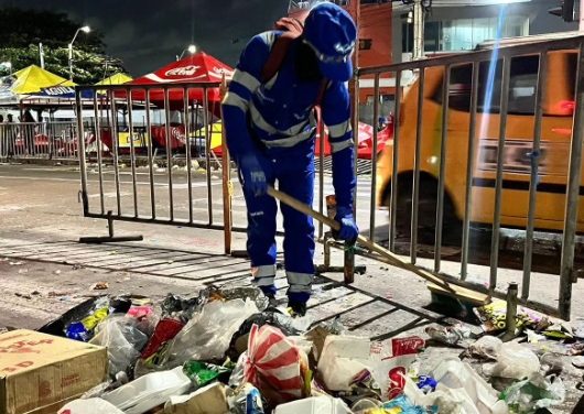 Durante Carnaval se generaron 235 toneladas de residuos