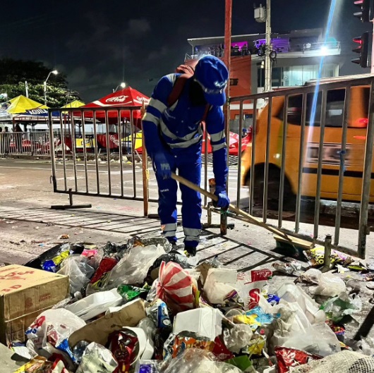 Durante Carnaval se generaron 235 toneladas de residuos