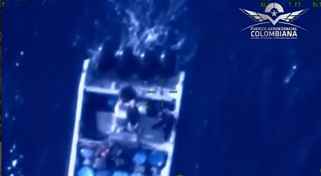 Cinematográfica incautación de 3.355 kilos coca en alta mar