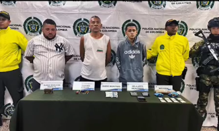 Cinematográfico operativo para capturar a una banda con abundantes explosvos