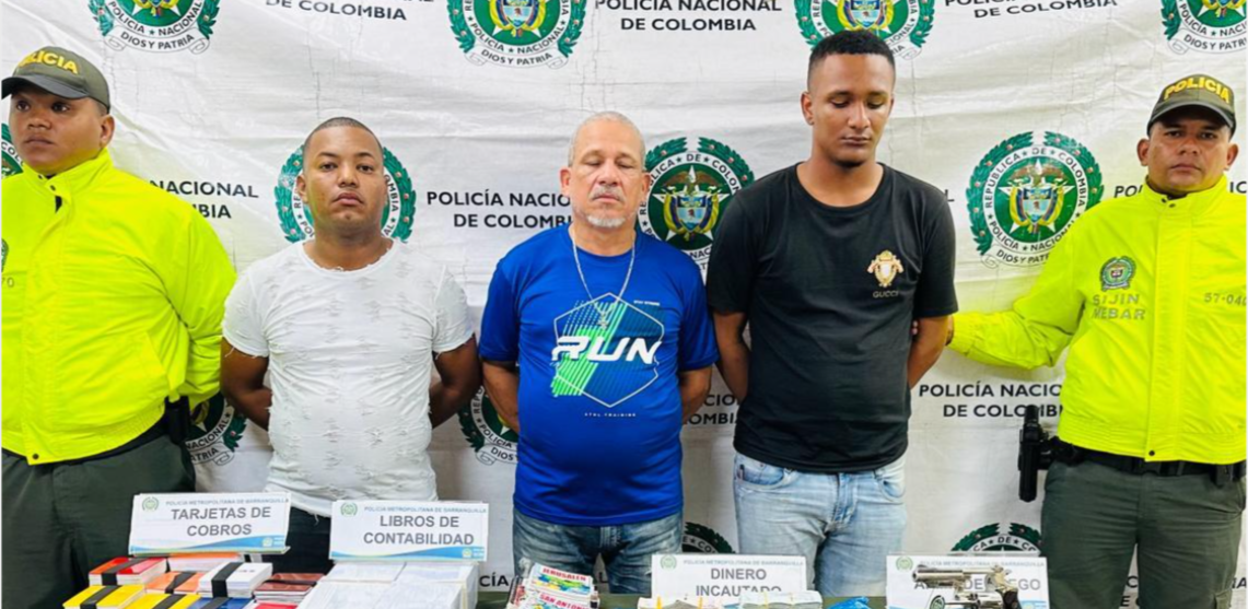 LA POLICÍA CAPTURA A 3 PAGADIARIO