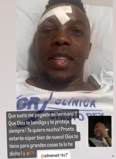 Toloza se recupera tras dramático accidente en moto