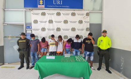 SIETE CAPTURADOS DEL GRUPO DELICTIVO ‘LOS CRIPY’