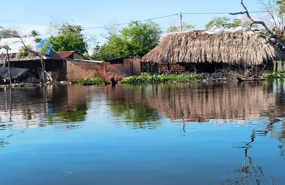 Inundación total en La Mojana