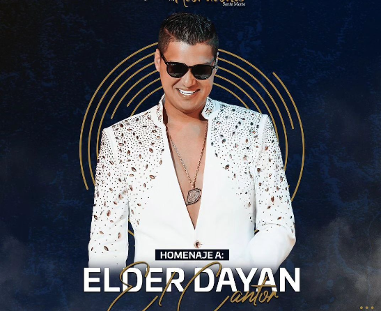 Elder Dayán Díaz, Gran Homenajeado en la 28ª Versión del Festival Vallenato Mar de Acordeones de Santa Marta