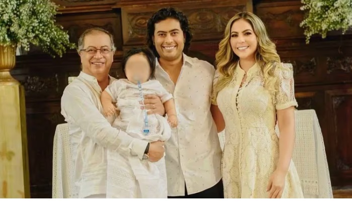 El Presidente Gustavo Petro asiste en Barranquilla al bautizo de su nieto Luka Samuel