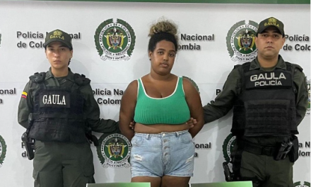 Capturada mujer, presunta extorsionista