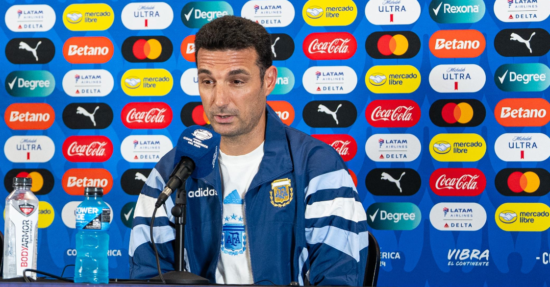 Scaloni: “James Rodríguez es un placer verlo jugar”