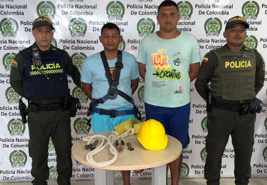 Tres capturas por manipulación de redes eléctricas en Puerto Colombia y Barranquilla