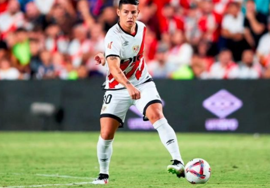 Iñigo Pérez explica su limitado tiempo de juego de James en el Rayo Vallecano
