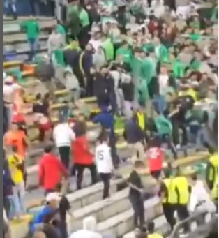 Por pelea en las tribunas, suspenden Nacional vs Junior