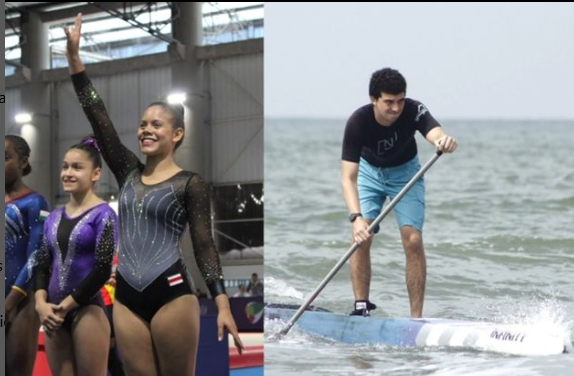 Angueline Miranda en gimnasia y Felipe Marthe en surf se despidieron con medallas de oro para Atlántico en los Juegos Nacionales Juveniles