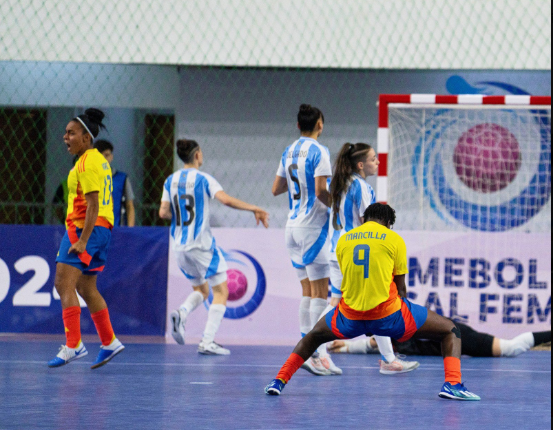 Colombia hace historia al ganar el Sudamericano Femenino Sub-20 de Futsal
