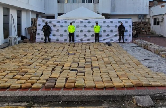 Incautan 1.700 kilos de marihuana a ‘Los Costeños’ en Barranquilla