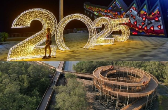 Horarios del Gran Malecón y Ecoparque Mallorquín para Navidad y Fin de Año