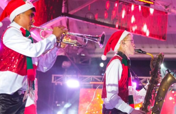 Banda de Baranoa deslumbra con “La estrella de Belén”