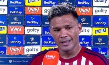 “Esto nos sirve para alzar la cabeza y levantar el ánimo”: Teófilo Gutiérrez
