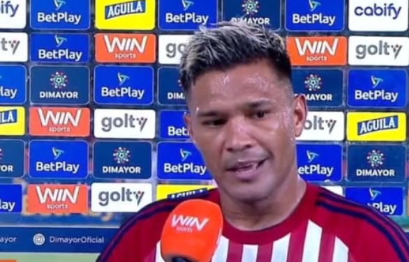 “Esto nos sirve para alzar la cabeza y levantar el ánimo”: Teófilo Gutiérrez
