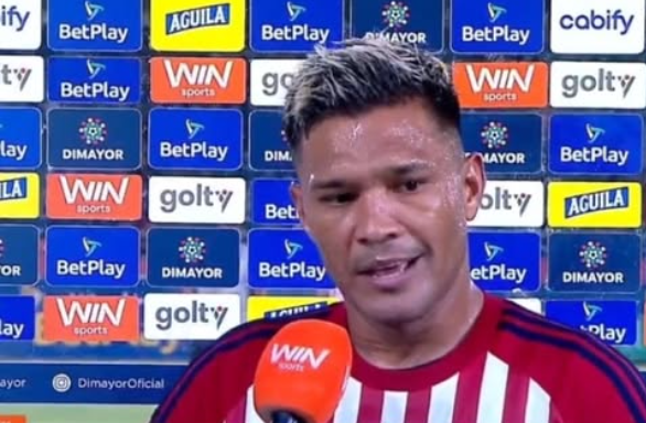 “Esto nos sirve para alzar la cabeza y levantar el ánimo”: Teófilo Gutiérrez