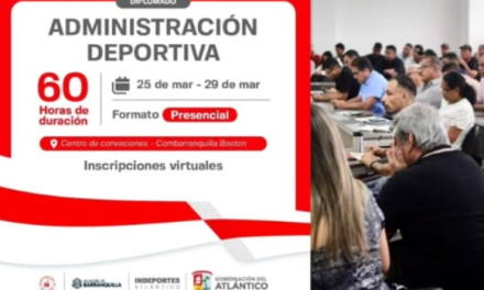 Atlántico abre inscripciones para Diplomado en Administración Deportiva