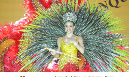 Su majestad Tatiana dispone de cetro y Corona