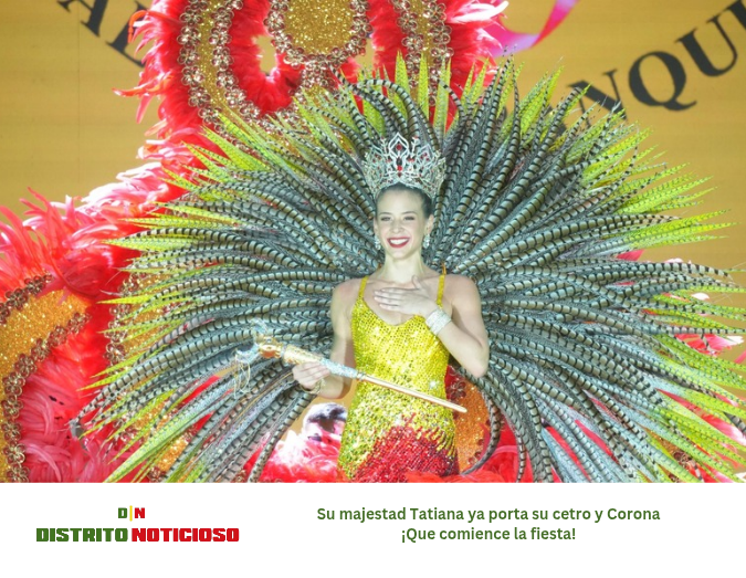 Su majestad Tatiana dispone de cetro y Corona