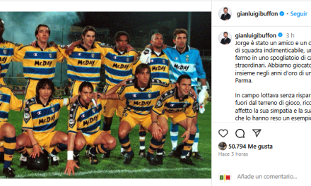 La leyenda Buffon despide a Jorge Bolaño: “Un pilar en un vestuario de campeones”