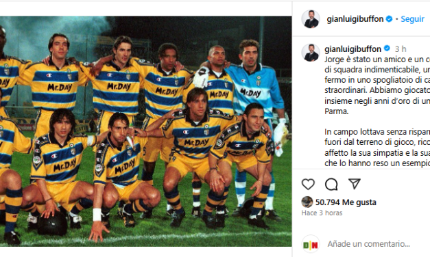 La leyenda Buffon despide a Jorge Bolaño: “Un pilar en un vestuario de campeones”